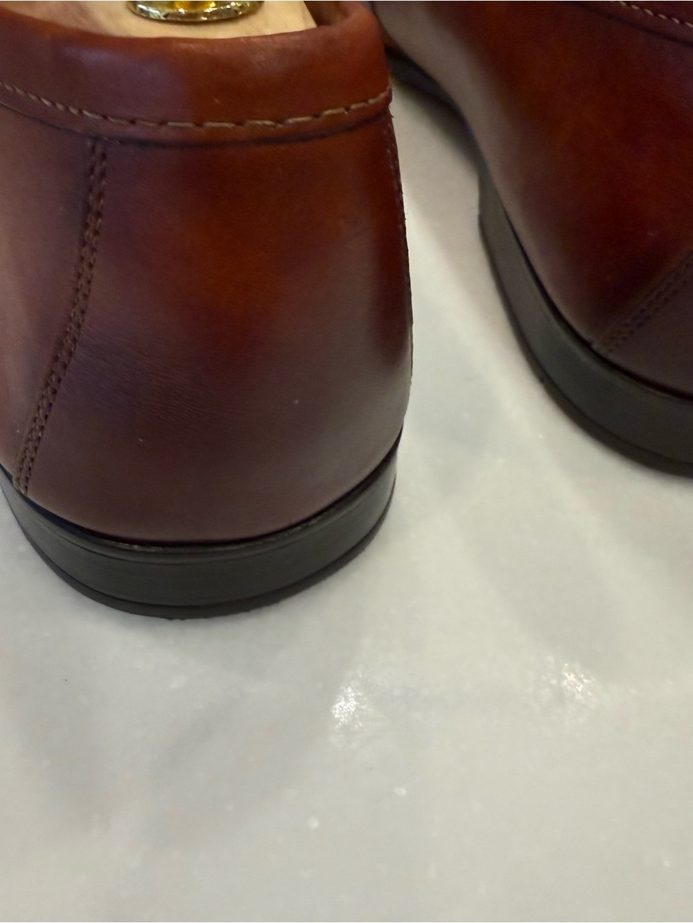 Magnanni Men’s Toreto Venetian Loafers Rich Brown Size US 10.5 EU 43.5 EUC - Picture 7 of 15